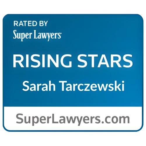 SuperLawyers Rising Star - Sarah Tarczewski